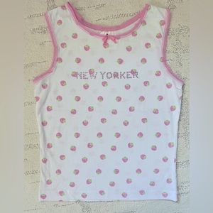 ORIGINAL ONE OF A KIND KIDS STRAWBERRY NY TANK